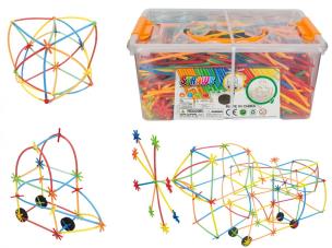 Opakowanie Klocki słomki MIDI 1000 elementów