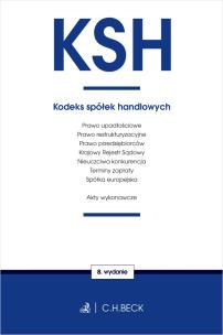 Okładka książki Kodeks spółek handlowych wyd. 34