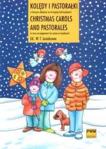 Okładka książki Kolędy i pastorałki w łatwym układzie na fortepian lub keyboard
