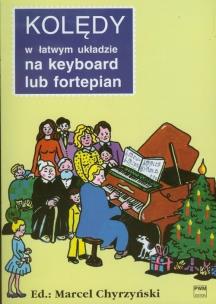 Okładka książki Kolędy w łatwym układzie na keyboard lub fortepian