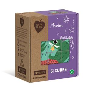 Opakowanie Kostki 6 sztuk play for future monsters 44005
