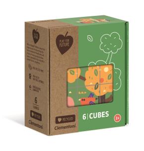 Opakowanie Kostki 6 sztuk play for future zwierzęta 44006