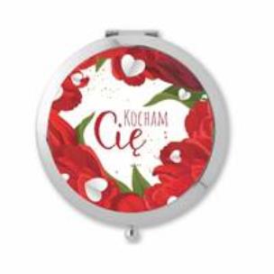 Opakowanie Lusterko Flora Kocham Cię
