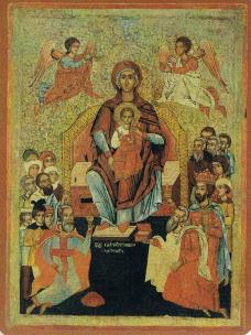 Opakowanie Magnes 60x80 Pokłon Trzech Króli XVI w. Cewków, z cerkwi pw. św. Dymitra Sołuńskiego