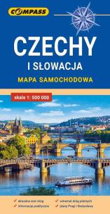 Okładka książki Mapa samochodowa. Czechy i Słowacja