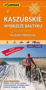 Okładka książki Mapa tur. Kaszubskie wybrzeże Bałtyku 1:55 000