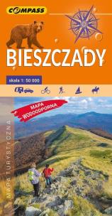 Okładka książki Mapa turystyczna. Biszczady 1:50 000