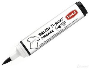 Opakowanie Marker do ubrań Brush czarnyTOMA