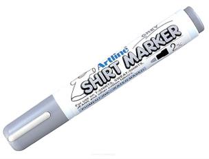 Opakowanie Marker permanentny T-Shirt szary ARTLINE