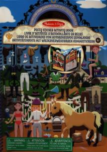 Opakowanie Melissa and Doug Książeczka z naklejkami Klub Jeździecki