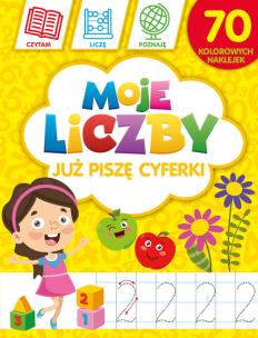 Okładka książki Moje liczby: Już piszę cyferki