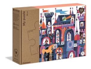 Opakowanie Moje Puzzle - Zamek