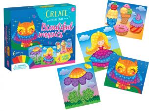 Mozaika do wyklejania. Wydawca: Askato. Multiszop.pl Opakowanie Mozaika do wyklejania