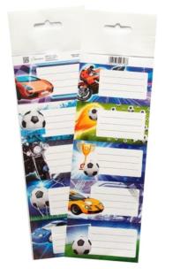 Opakowanie Naklejki na zeszyty No Name Dżungla