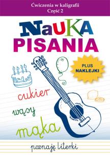 Okładka książki Nauka pisania Ćwiczenia w kaligrafii Część 2