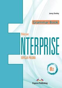 Okładka książki New Enterprise B2 Grammar Book + DigiBook PL