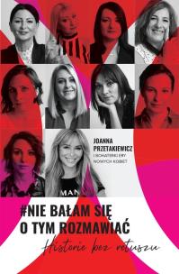 Okładka książki #nie bałam się o tym rozmawiać
