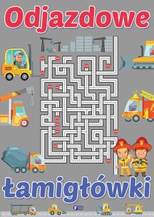 Okładka książki Odjazdowe łamigłówki