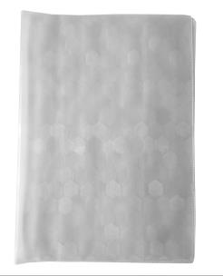 Opakowanie Okładka na zeszyt A5 PCV Hologram biały (10szt)