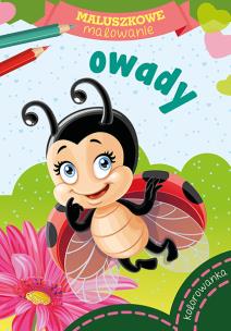 Okładka książki Owady. Maluszkowe malowanie