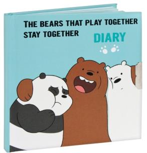 Opakowanie Pamiętnik na kłódkę We Bare Bears