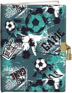 Opakowanie Pamiętnik z kłódką 13x18cm Sport