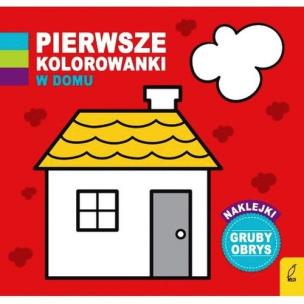 Okładka książki Pierwsze kolorowanki W domu