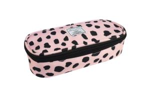 Okładka książki Piórnik różowy Plamki PAUL&CO