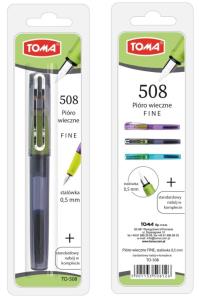 Opakowanie Pióro wieczne Fine-508 TOMA