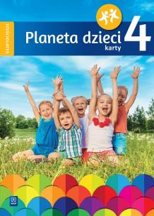 Okładka książki Planeta dzieci. Sześciolatek Karty pracy cz.4 WSiP