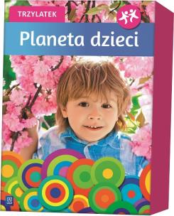 Okładka książki Planeta dzieci Trzylatek BOX WSiP
