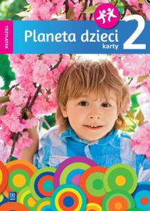 Okładka książki Planeta dzieci. Trzylatek. Karty pracy cz.2 WSiP