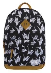 Okładka książki Plecak dwukomorowy czarny Origami PAUL&CO