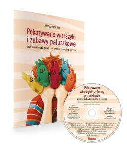Okładka książki Pokazywane wierszyki i zabawy paluszkowe + CD