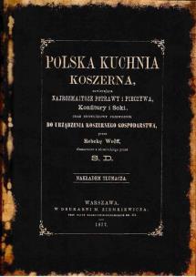 Okładka książki Polska kuchnia koszerna