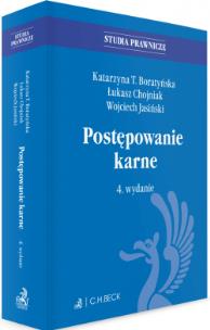Okładka książki Postępowanie karne WYD.4/2019