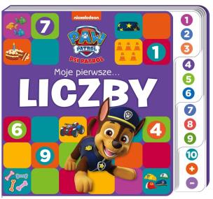 Okładka książki Psi Patrol. Moje pierwsze Liczby