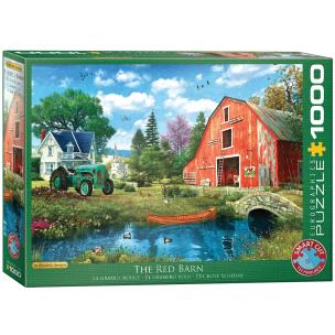 Opakowanie Puzzle 1000 Czerwona stodoła 6000-5526