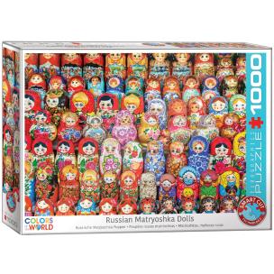 Opakowanie Puzzle 1000 Rosyjskie lalki 6000-5420
