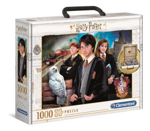 Opakowanie Puzzle 1000 teczka Harry Potter 61882