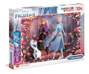 Opakowanie Puzzle 104 Brilliant Frozen 2