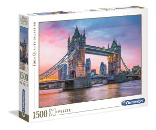 Opakowanie Puzzle 1500 HQ Tower Bridge Sunset