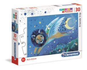 Opakowanie Puzzle 30 Super Kolor Friends Trip