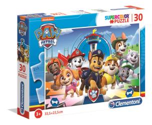 Opakowanie Puzzle 30 Super Kolor Paw Patrol