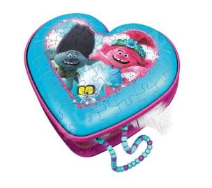 Opakowanie Puzzle 3D Trolls 54 szkatułka