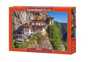 Opakowanie Puzzle 500 View of Paro Taktsang, Bhutan CASTOR