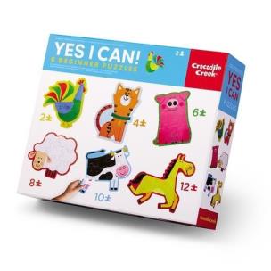 Opakowanie Puzzle Yes I can Podwórko