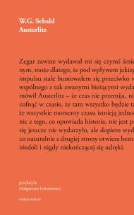 Okładka książki Sebald