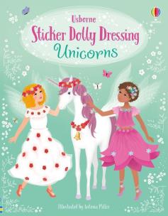 Okładka książki Sticker Dolly Dressing Unicorns