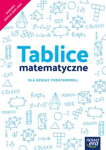 Okładka książki Tablice matematyczne dla szkoły podstawowej